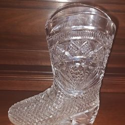 Waterford Crystal Cowboy Boot