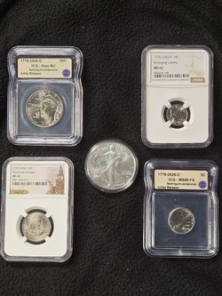 1(contact info removed) Semiquincentennial Coin Set of 5