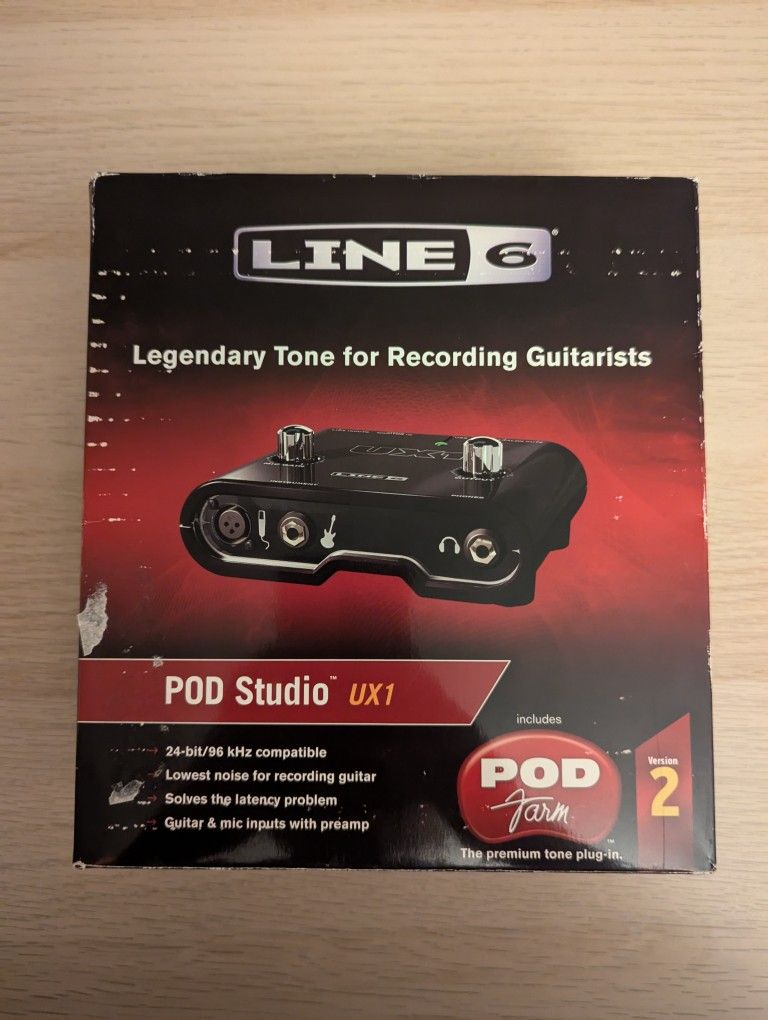 Line 6 TonePort UX1 Digital Recording Interface