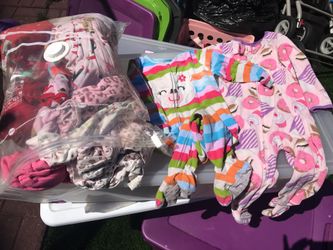 18months-2T sleepers footies pajamas pjs