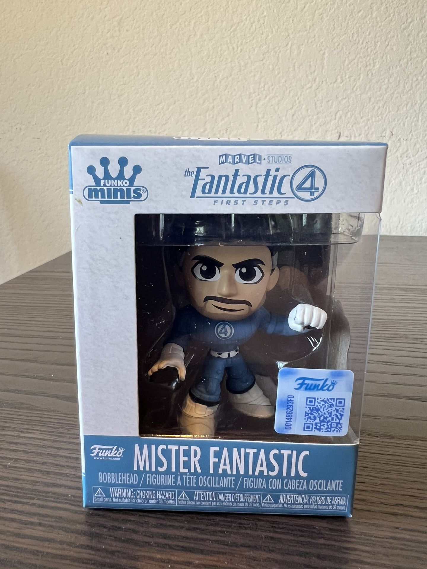 MINI Mister Fantastic Four First Steps Funko Bobbleheads Movies Disney F4 Mr.