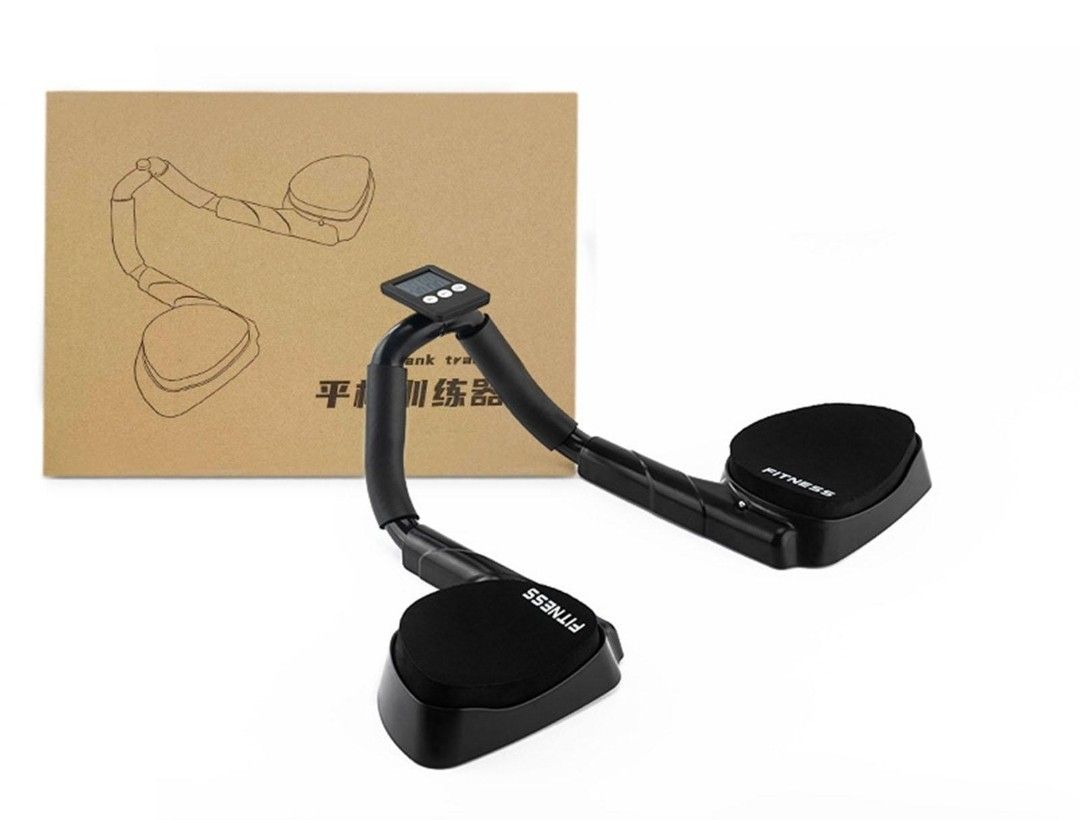 DRZHEAM Plank Trainer, Fitness Equipment LCD Display