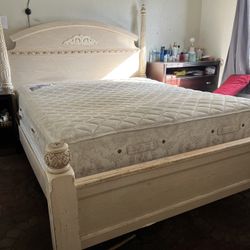 Calking Size Matrres Boxpring Frame Bed 