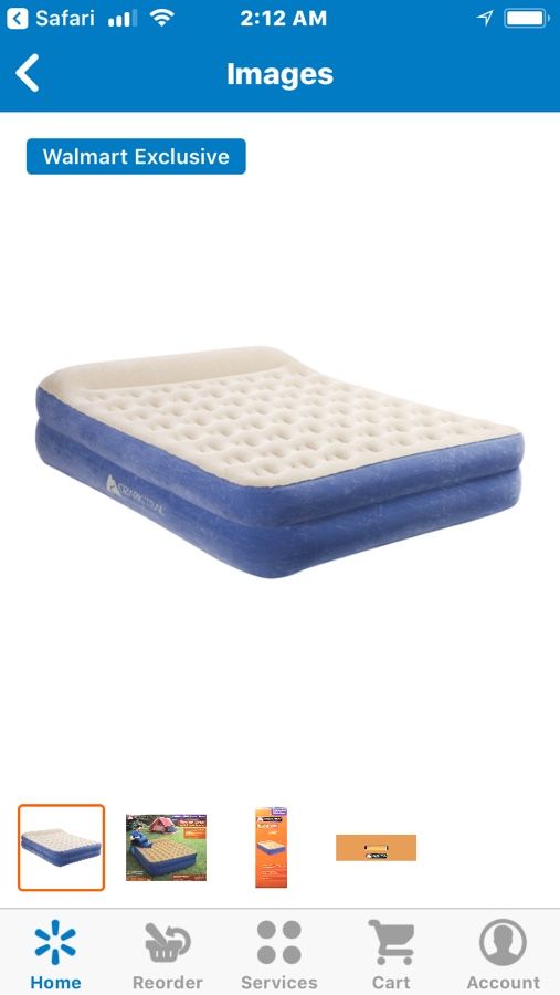 Ozark Trail Queen Elevated Air Bed For In Folcroft Pa Offerup