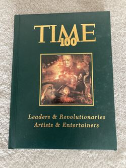 Vintage Time 100 Leaders & Revolutionaries, Artists & Entertainers Book 