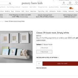 Pottery Barn Floating Shelf
