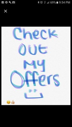 Check out my offers 😃