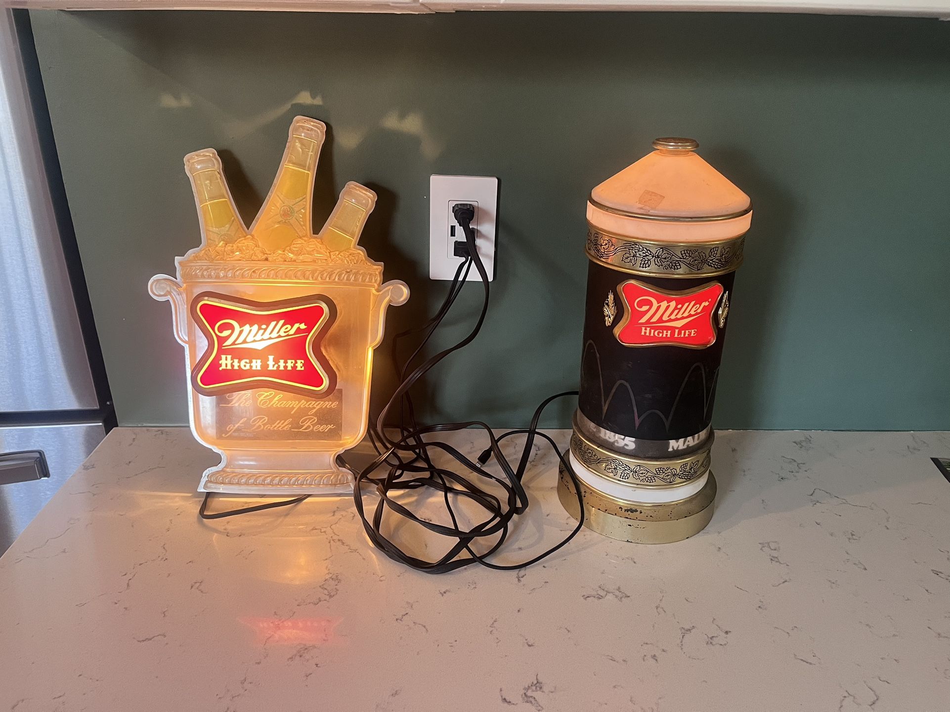 Miller High life LED signs $100 For Both