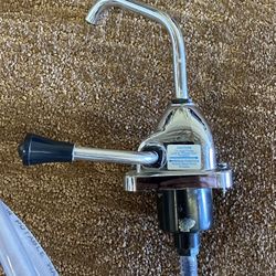 RV Chrome hand pump Faucet