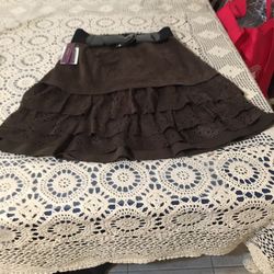 Brand New Skirt .Long 20 Inches , Width 30 Inches Includes The Bell
