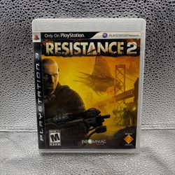 Resistance 2 Sony PlayStation 3 PS3, TESTED & WORKING! Complete