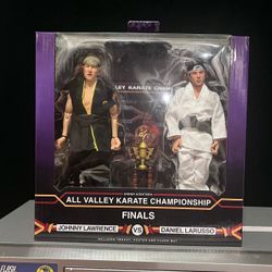 NECA Karate Kid All Valley Finals Johnny Lawrence Daniel LaRusso 2-Pack 2019