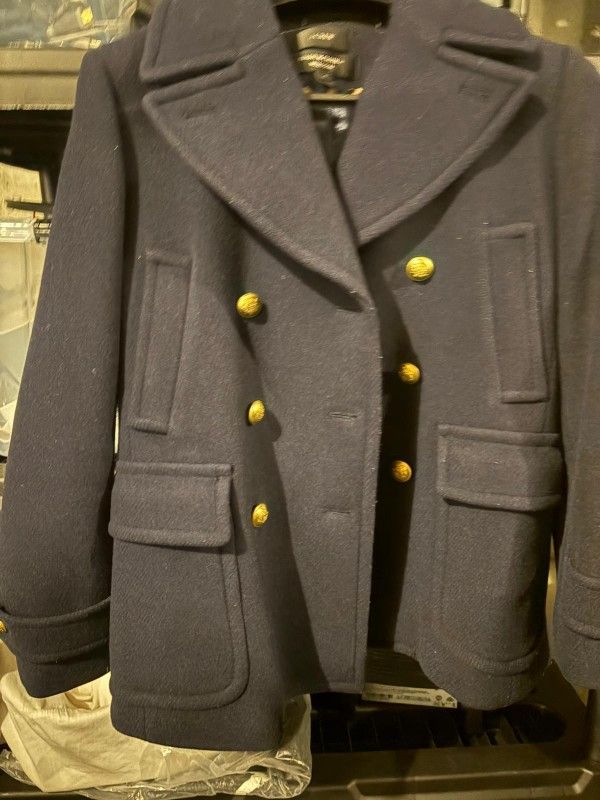 J CREW women's Pea Coat Size 6