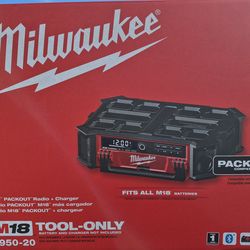 MILWAUKEE RADIO/CHARGER NEW