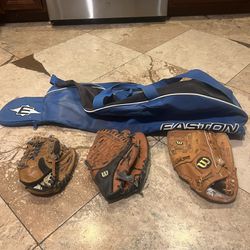 Wilson Youth & Adult Baseball Gloves! 9 1/2”, 11” & 12” Size ($5-10 Each)