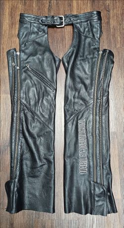 Harley-Davidson Women's Deluxe Leather Motorcycle Chaps #98097-06VM