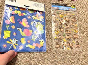 100’s googly eye & 3D stickers –new- children, teachers, parents, rewards