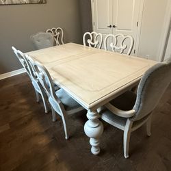 Dining Table With 8 Chairs And Extension 
