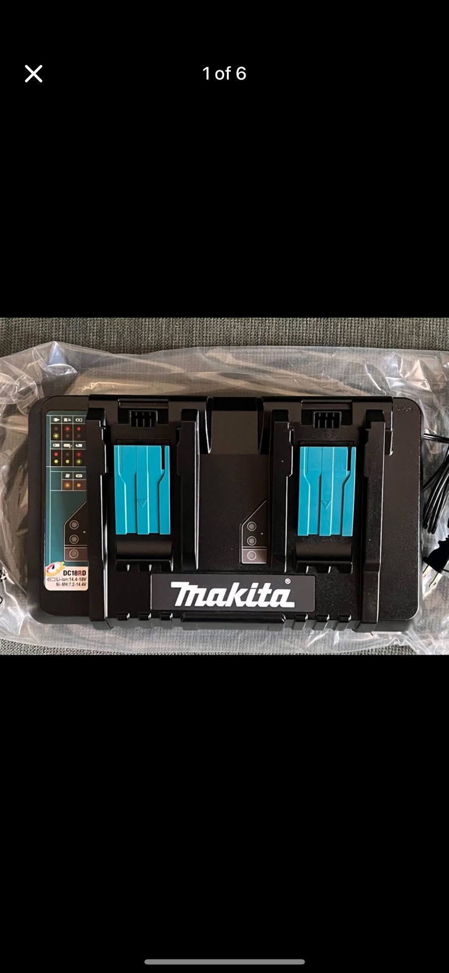 Makita Dual Súper Fast Charger 🔌!! Brand New.! With USB