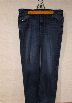 Calvin Klein CKJPO Jeans Mens 36x30 Blue Denim Straight Fit Dark Wash