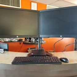 Dell Dual Screen Desktop Computer 