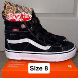 Size 8 VANS Sk8-Hi MTE-2 BOA Quick Release 