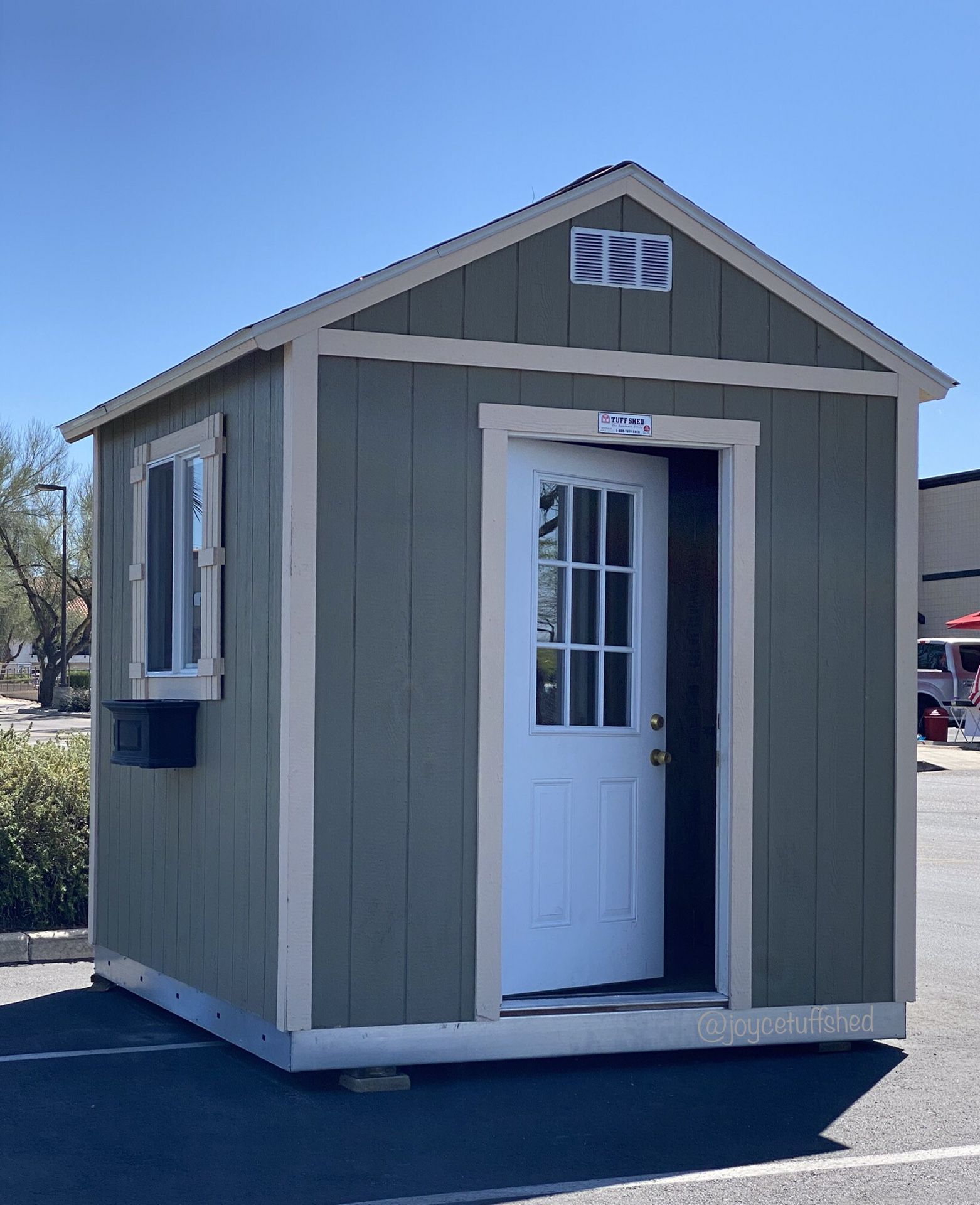 Tuff Shed 8x10 display model for $3,726