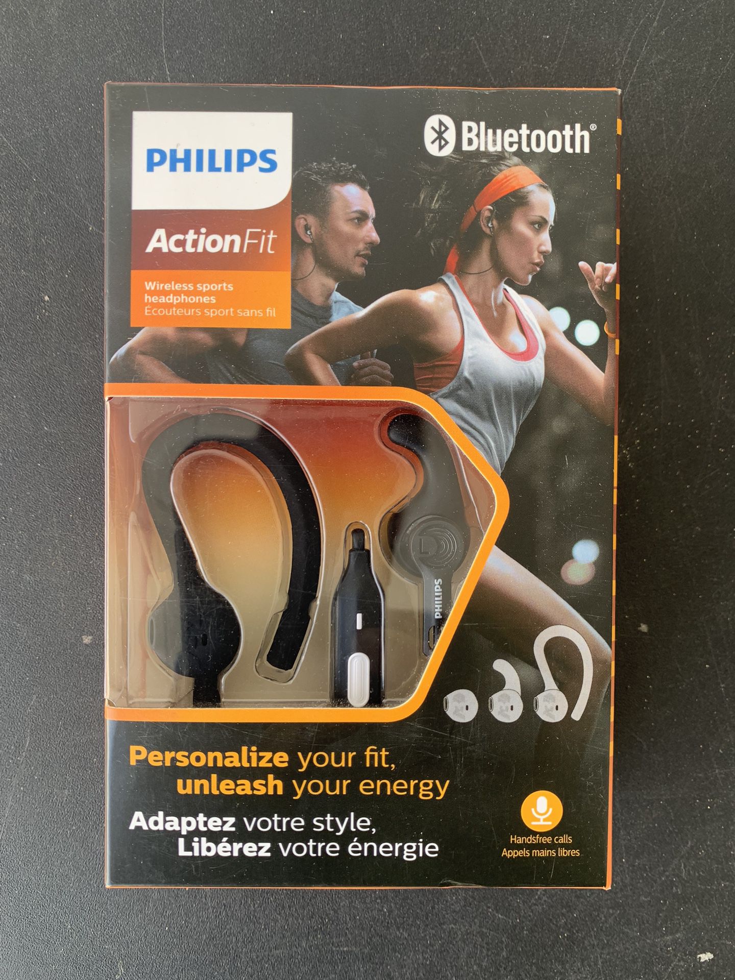 Philips Actionfit Tone Up SHQ7800BK Earbuds Wireless Bluetooth Black