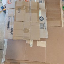 Assorted Moving Boxes 