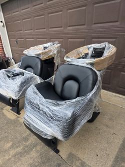 Shampoo bowls new ceramic and leather