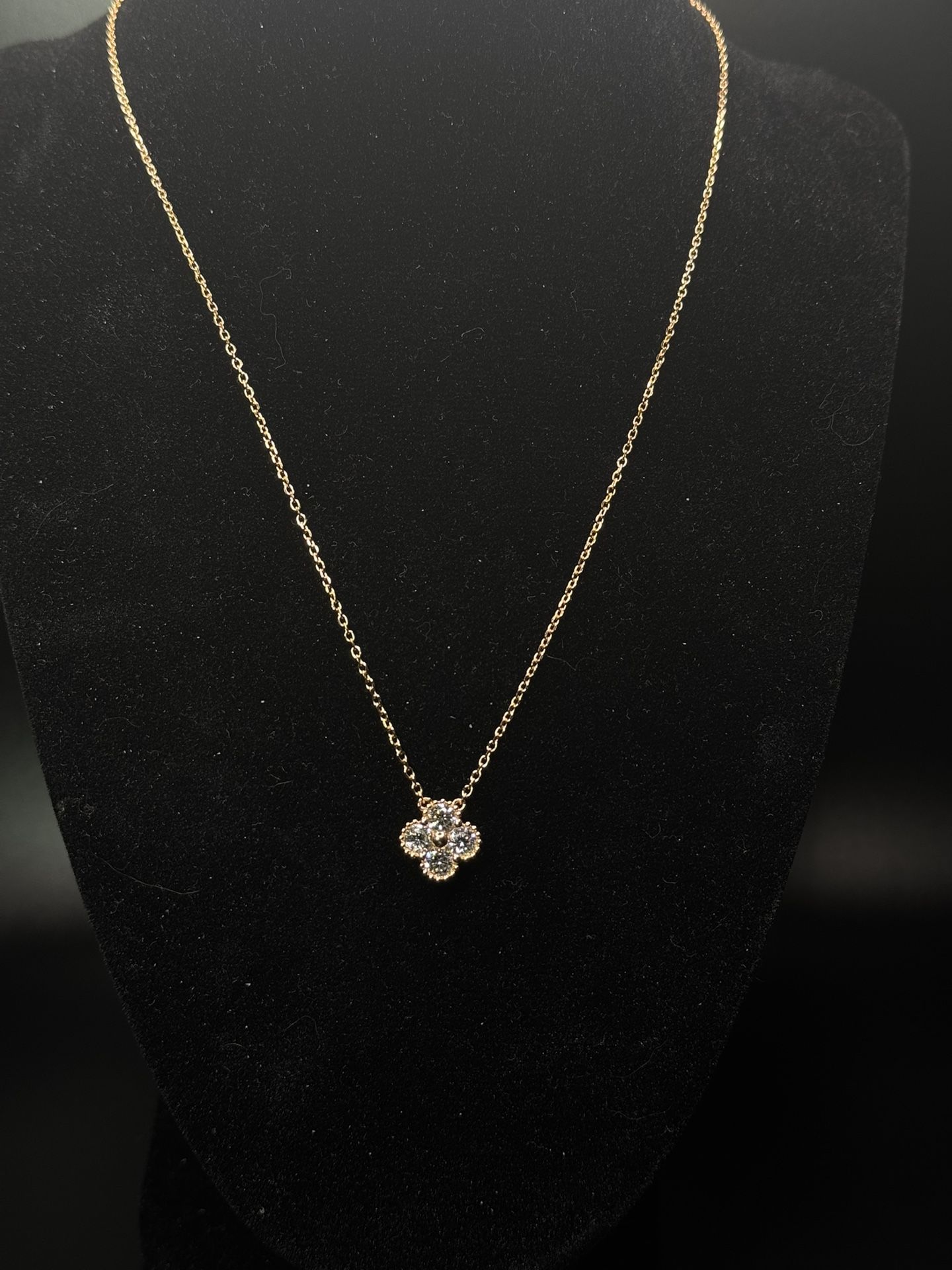 Lab Diamond Rose Gold Clove Chain WILL TRADE