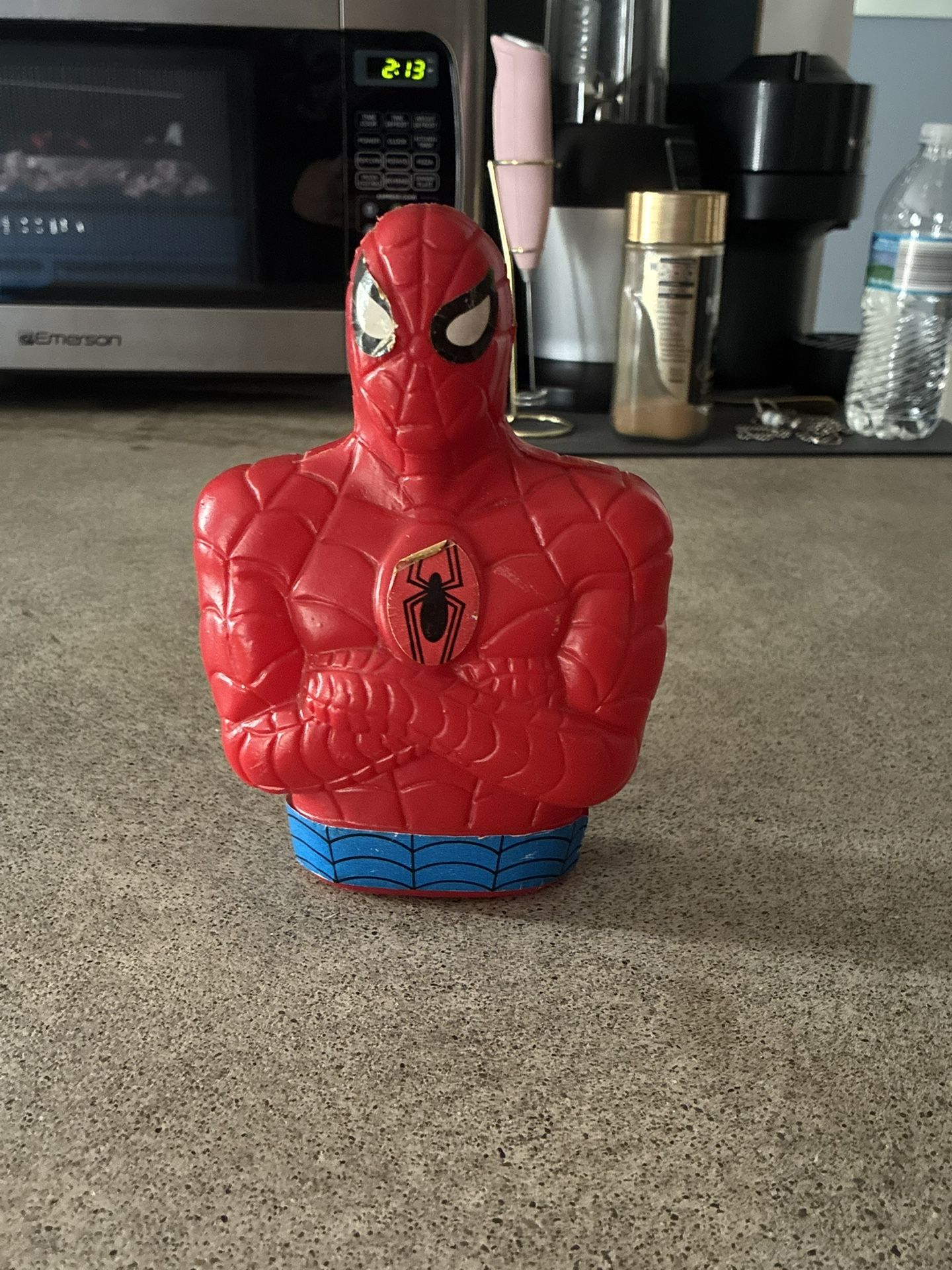 Vintage Spiderman Piggy Bank