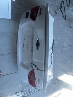 2019-2025 Chevy Malibu RS Trunk Lid with Spoiler - White