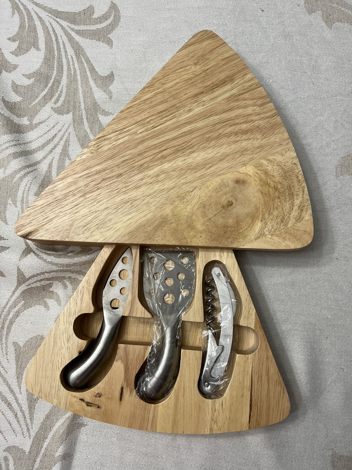 Swiss Cheese Wedge Board
