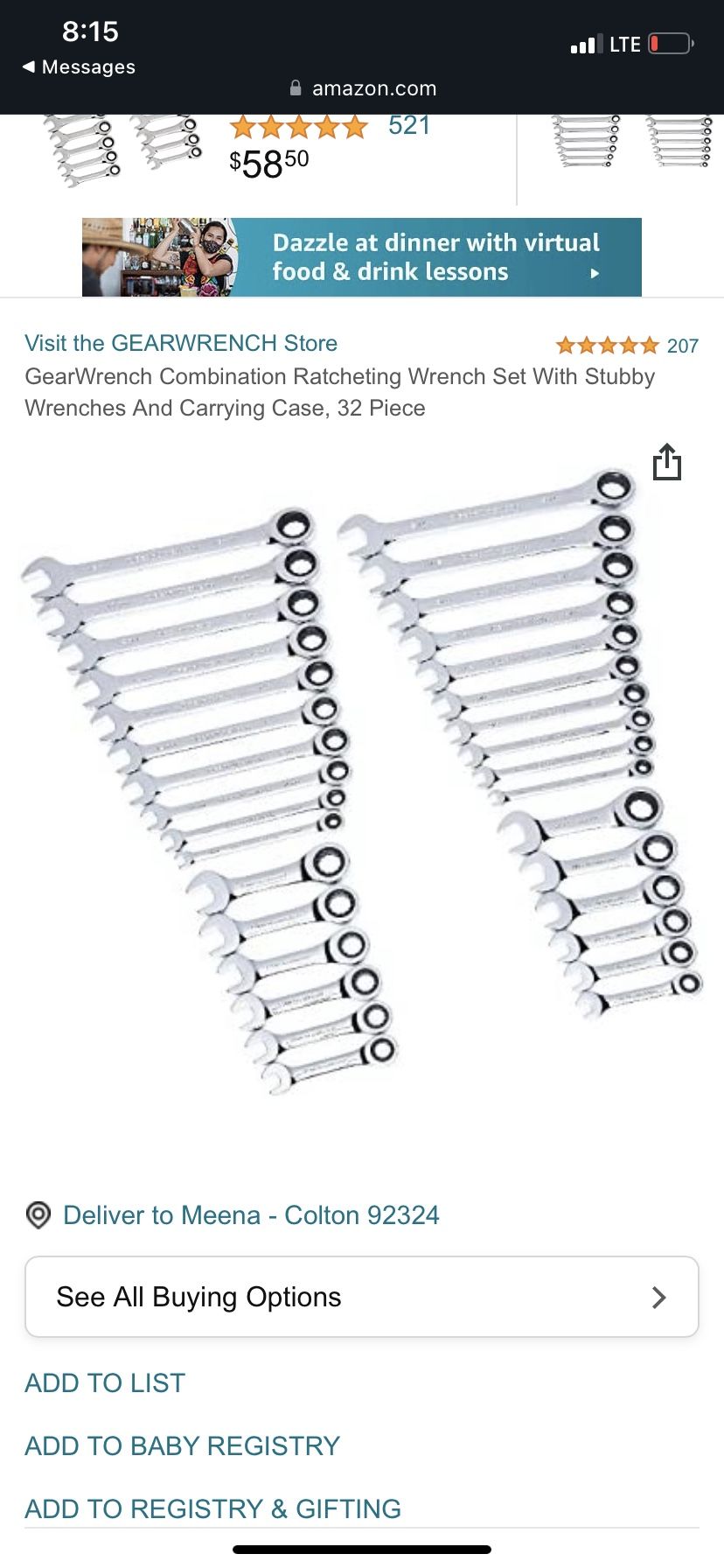New In Box GEARWRENCH 39327 Tool Multi-Tool 32Pc Gw Set 20 Flats/12 Stubbys