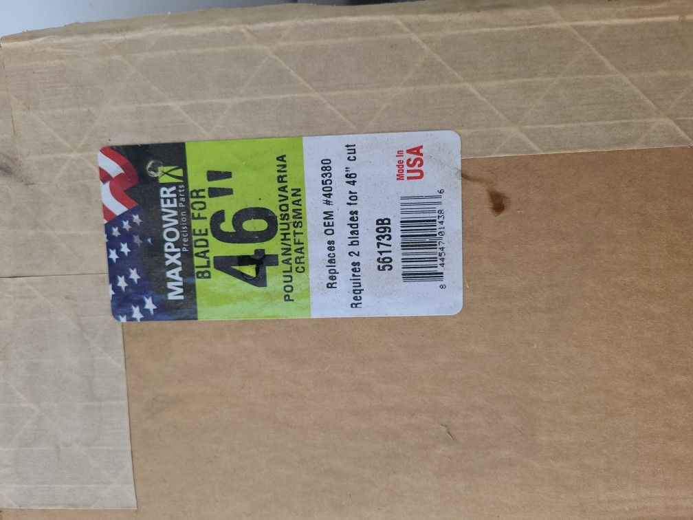 Riding Mower Blades