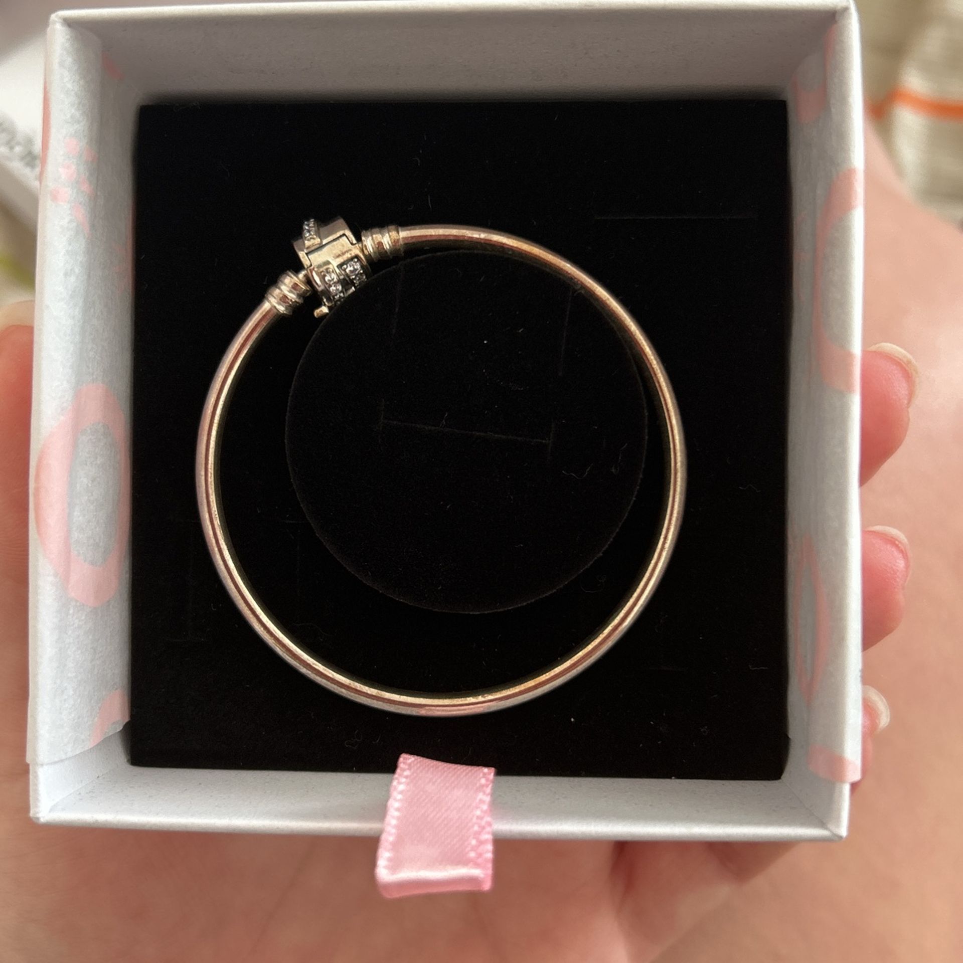 pandora silver bracelet