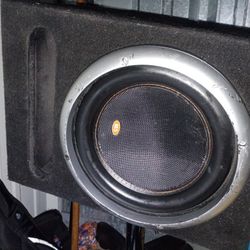 10 Inch Menphis Speaker With Menphis 6000 Amp