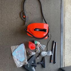 New 1.5L Dual-Tank Rolling Cleaning Steam Machine for Carpet