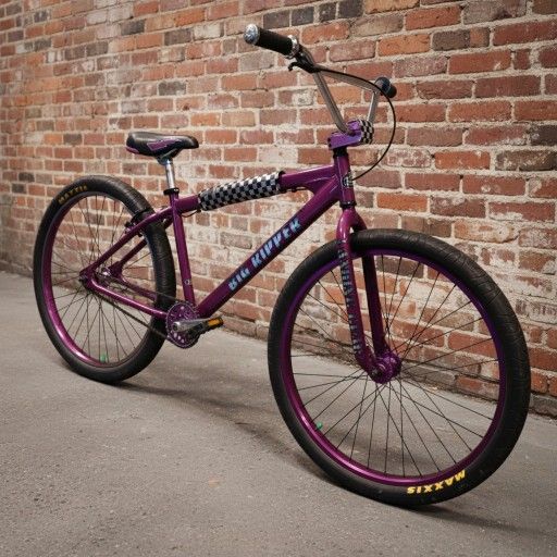 PREOWNED SE BIG RIPPER 29 PURPLE RAIN SINGLE SPEED FREESTYLE WHEELIE BMX BIKE
