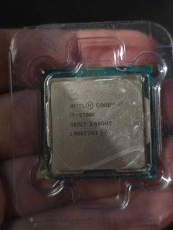 Intel i7 9700k CPU