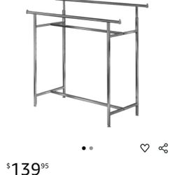 Heavy Duty Tandem Clothing Rack
