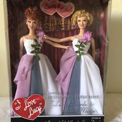 Collectible Barbie , Lucy And Ethel Buy The Same Dress