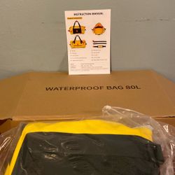 Waterproof 80L Duffle bag