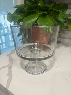 Glass Trifle Bowl