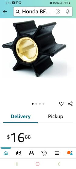 HONDA 9.9 and 15hp Replacement IMPELLER