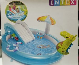 INTEX inflatable gator play center