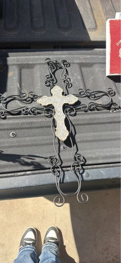 Decorative Metal Cross Wall Decor