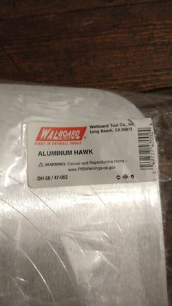 Aluminum hawk