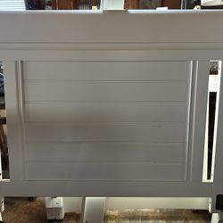 Full Bed (converts to crib) And Dresser